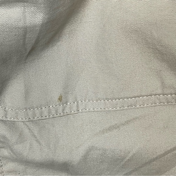 Lands’ End Tan Field Jacket Coat Corduroy Collar Plaid Lined Men’s XL 46–48 - Picture 11 of 12